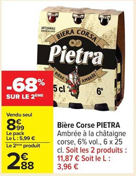 Bière Corse PIETRA