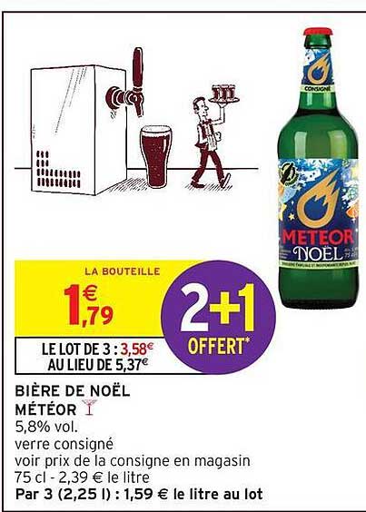 BIÈRE DE NOËL MÉTÉOR