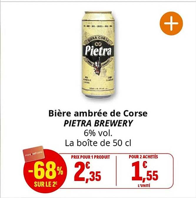 Bières ambrées de Corse