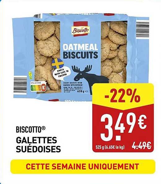 BISCTTO® GALETTES SUÉDOISES