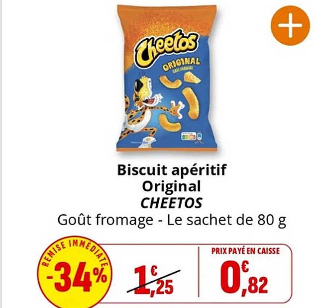 Biscuit apéritif Original CHEETOS