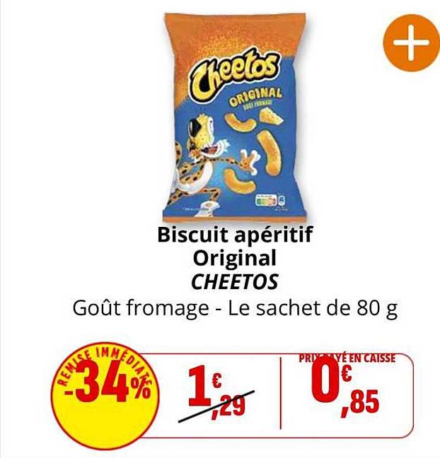 Biscuit apéritif Original CHEETOS