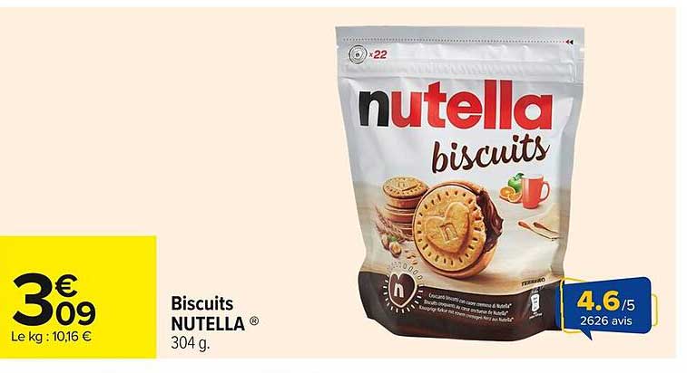 Biscuits NUTELLA ®