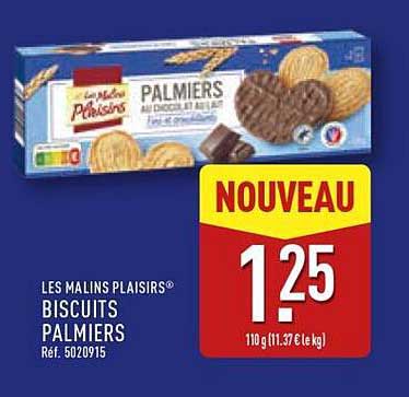 BISCUITS PALMIERS