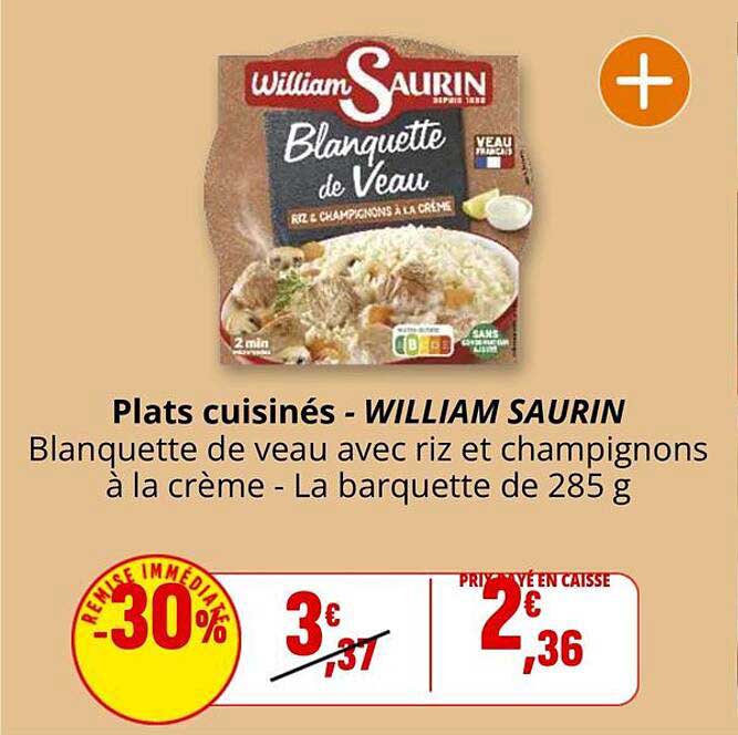 Blanquette de Veau - WILLIAM SAURIN