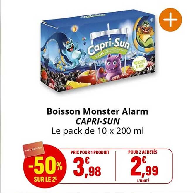 Boisson Monster Alarm CAPRI-SUN