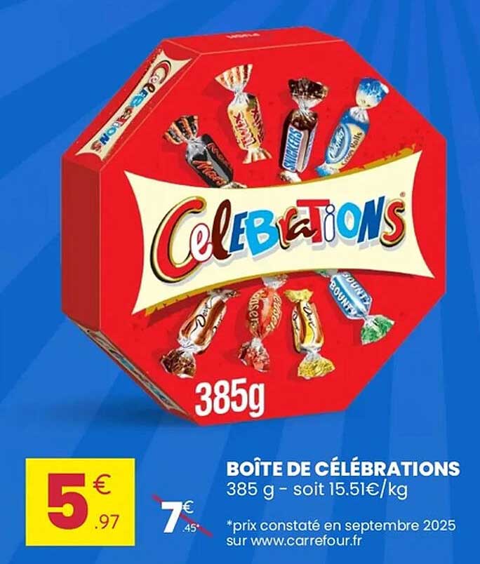 BOÎTE DE CÉLÉBRATIONS