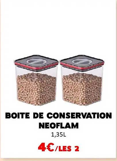 BOITE DE CONSERVATION NEOFLAM