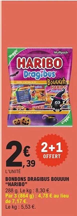 BONBONS DRAGIBUS BOUUUH "HARIBO"