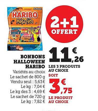 BONBONS HALLOWEEN HARIBO