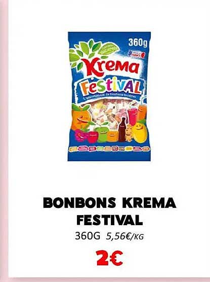 BONBONS KREMA FESTIVAL