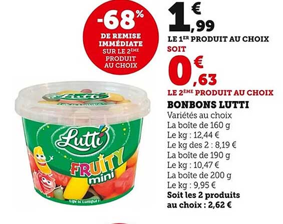 BONBONS LUTTI
