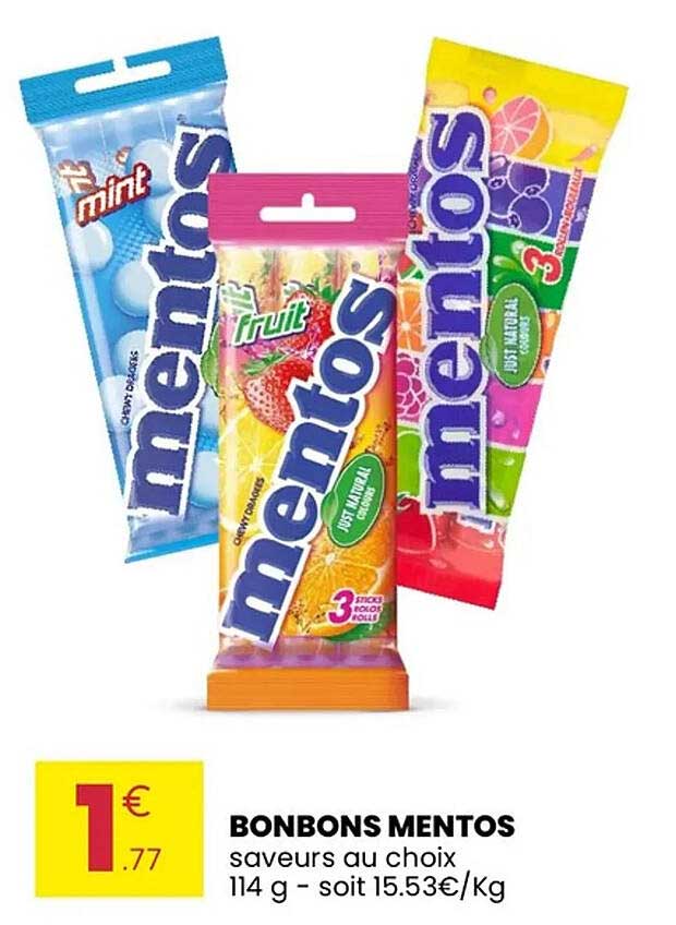 BONBONS MENTOS