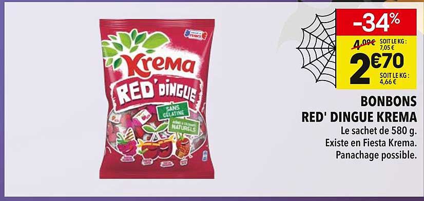 BONBONS RED' DINGUE KREMA
