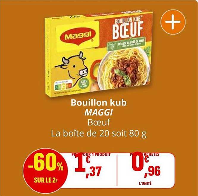 Bouillon kub MAGGI Bœuf