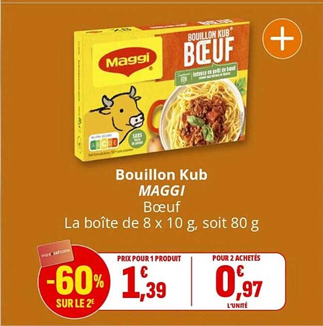 Bouillon Kub MAGGI Bœuf