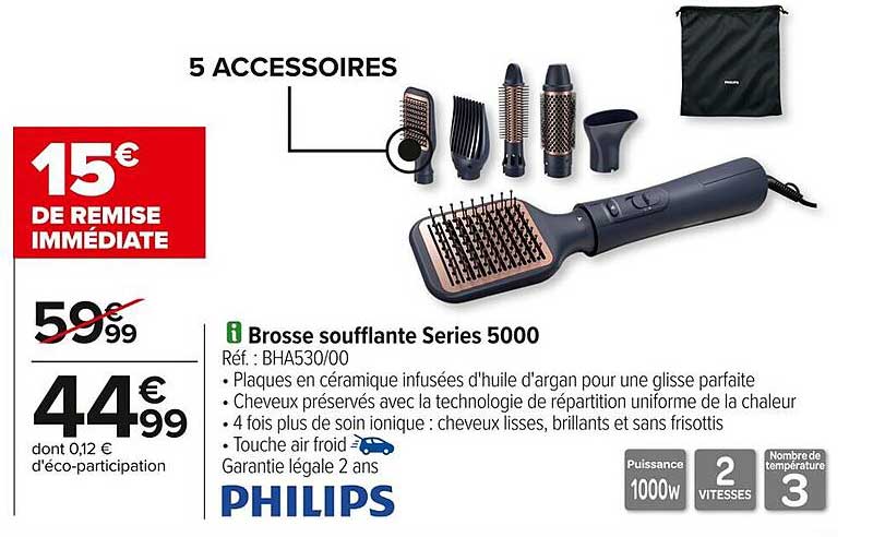 Brosse soufflante Series 5000