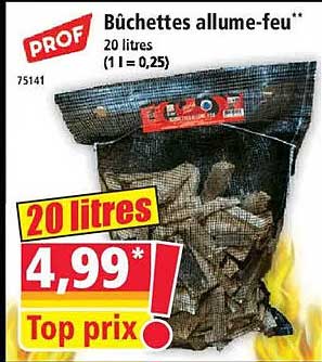 Bûchettes allume-feu
