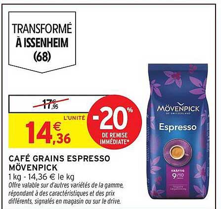 CAFÉ GRINS ESPRESSO MÖVENPICK