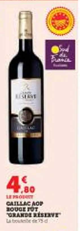 CAHORS AOP ROUGE FUT 'GRANDE RÉSERVE'
