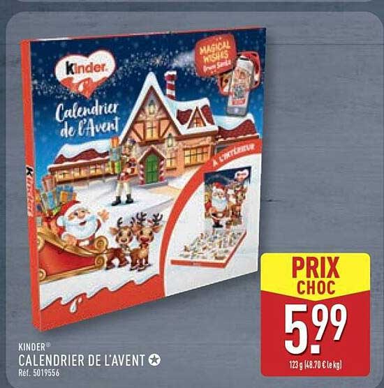 CALENDRIER DE L'AVENT