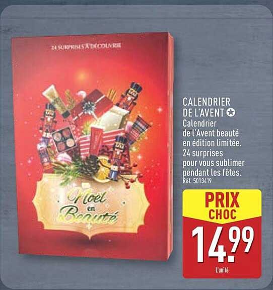 CALENDRIER DE L’AVENT