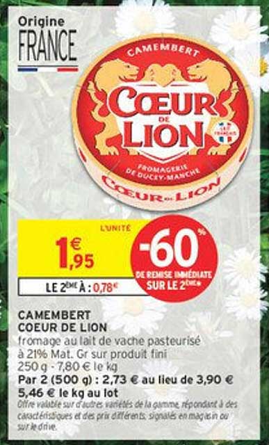 CAMEMBERT COEUR DE LION