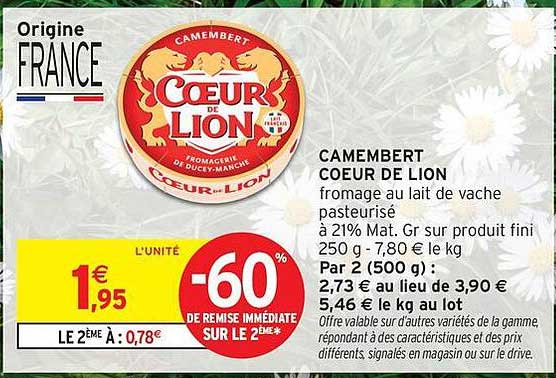 CAMEMBERT COEUR DE LION