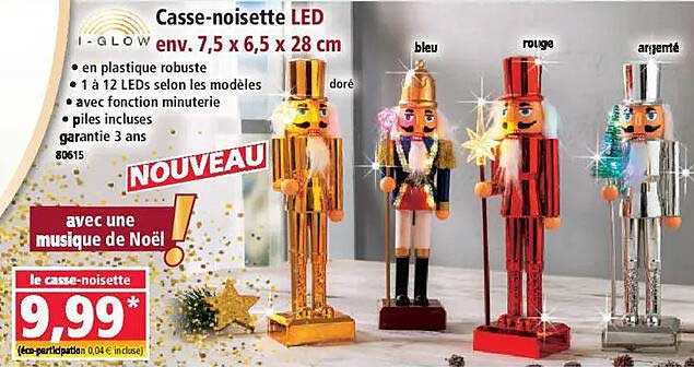 Casse-noisette LED