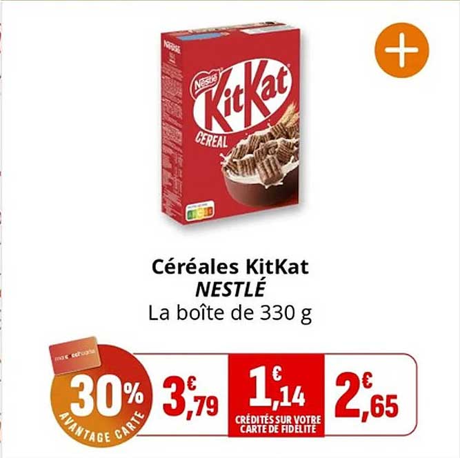 Céréales KitKat NESTLÉ
