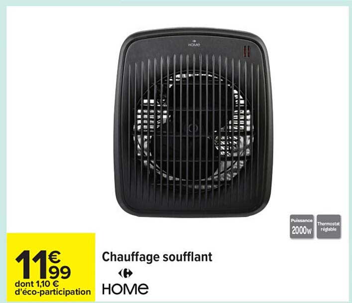 Chauffage soufflant