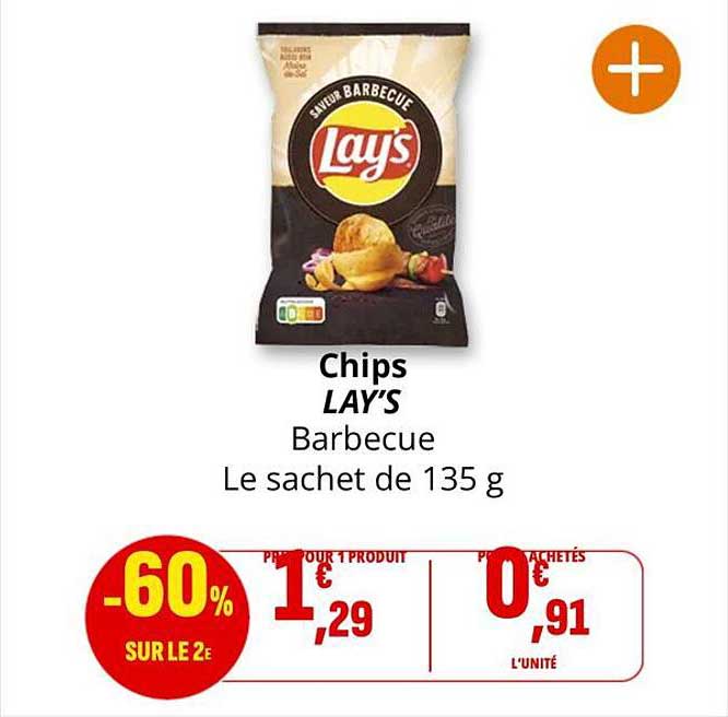 Chips LAY'S Barbecue