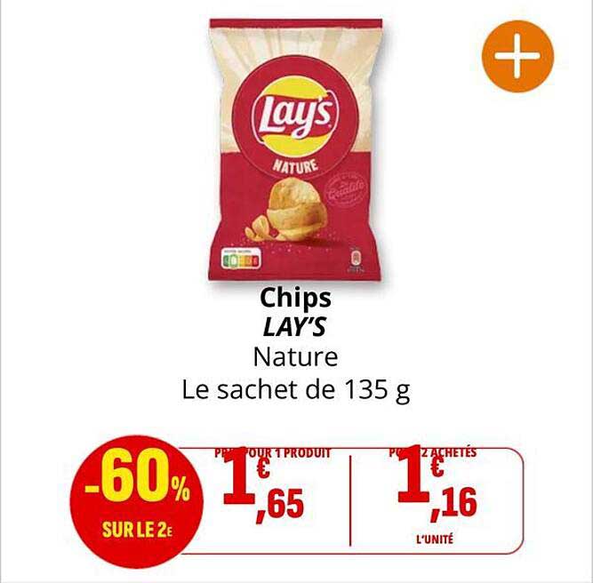 Chips LAY'S Nature
