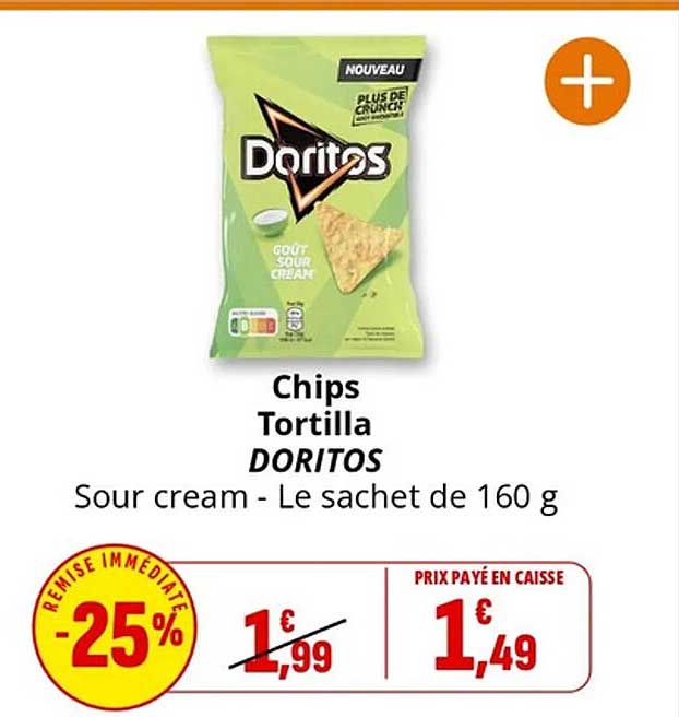 Chips Tortilla DORITOS