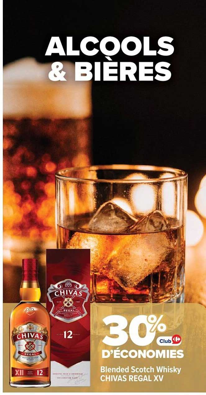 Chivas Regal XV - 30% d'économies