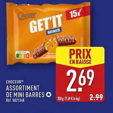 CHOCEUR® ASSORTIMENT DE MINI BARRES
