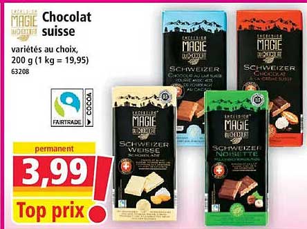 Chocolat suisse