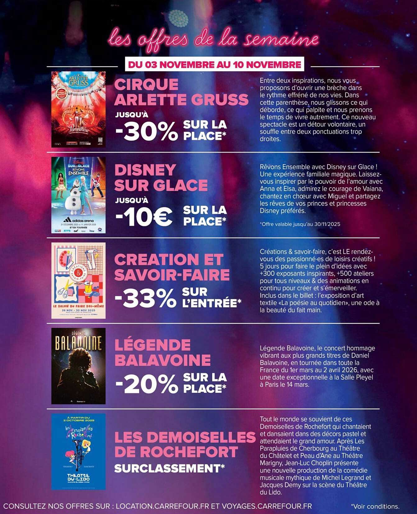 Cirque Arlette Gruss jusqu’à -30% sur la place