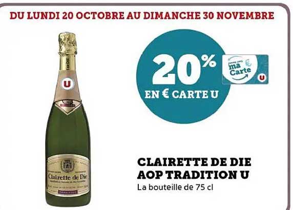 CLAIRETTE DE DIE AOP TRADITION U