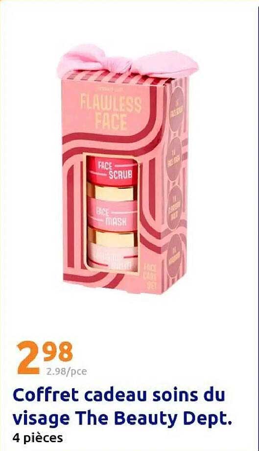Coffret cadeau soins du visage The Beauty Dept.