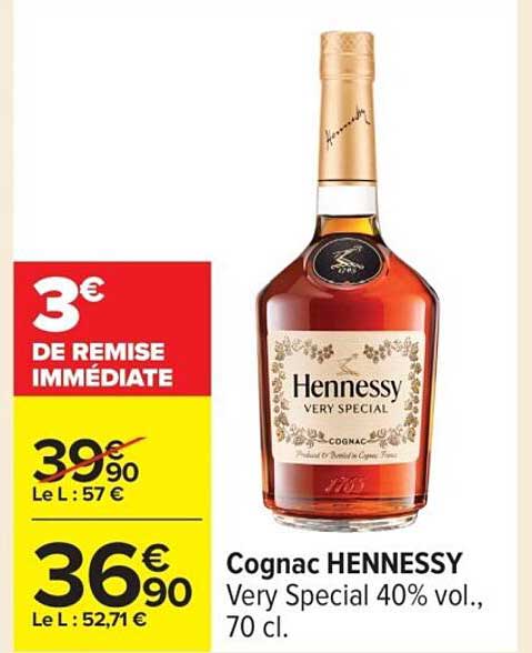 Cognac HENNESSY Very Special 40% vol., 70 cl.