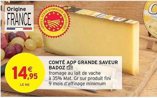 COMTÉ AOP GRANDE SAVEUR BADÓZ