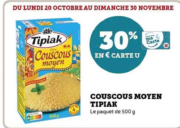 COUSCOUS MOYEN TIPIAK