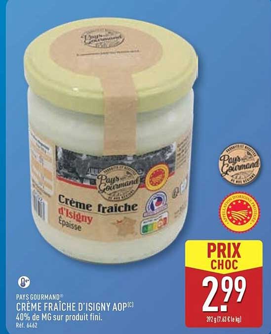 CRÈME FRAÎCHE D'ISIGNY AOP(C)