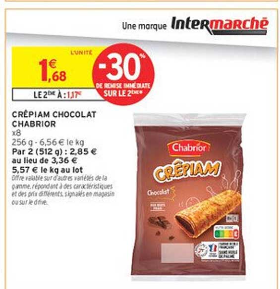 CRÉPIAM CHOCOLAT CHABRIOR