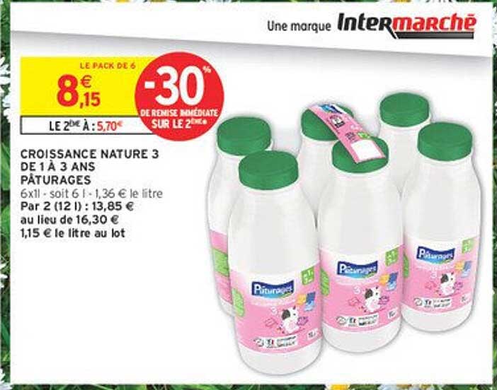 CROISSANCE NATURE 3 DE 1 À 3 ANS PÂTURAGES