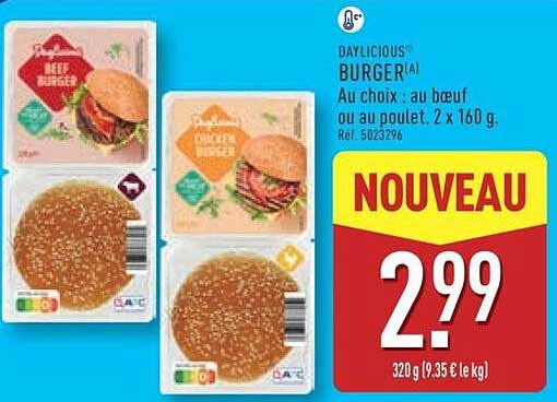 DAYLICIOUS™ BURGER !