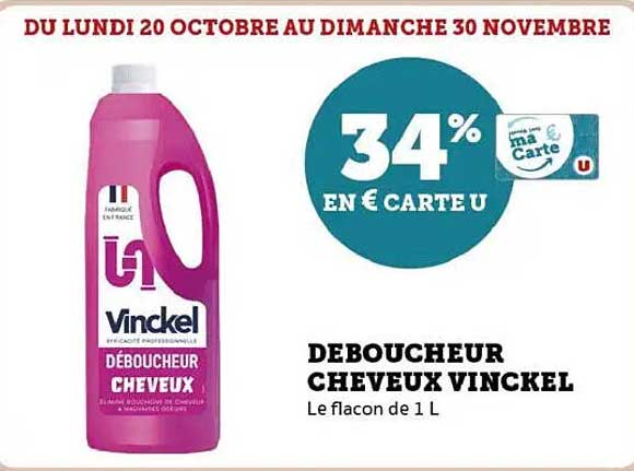 DEBOUCHEUR CHEVEUX VINCKEL