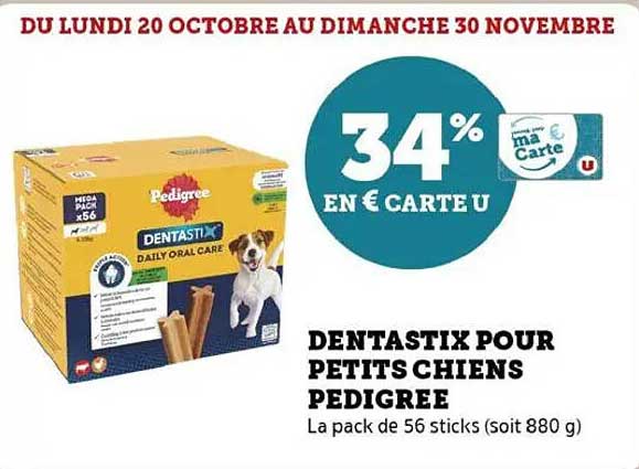 DENTASTIX POUR PETITS CHIENS PEDIGREE