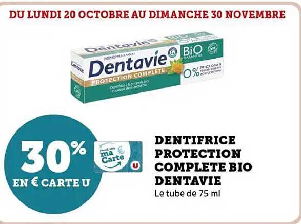 DENTIFRICE PROTECTION COMPLETE BIO DENTAVIE